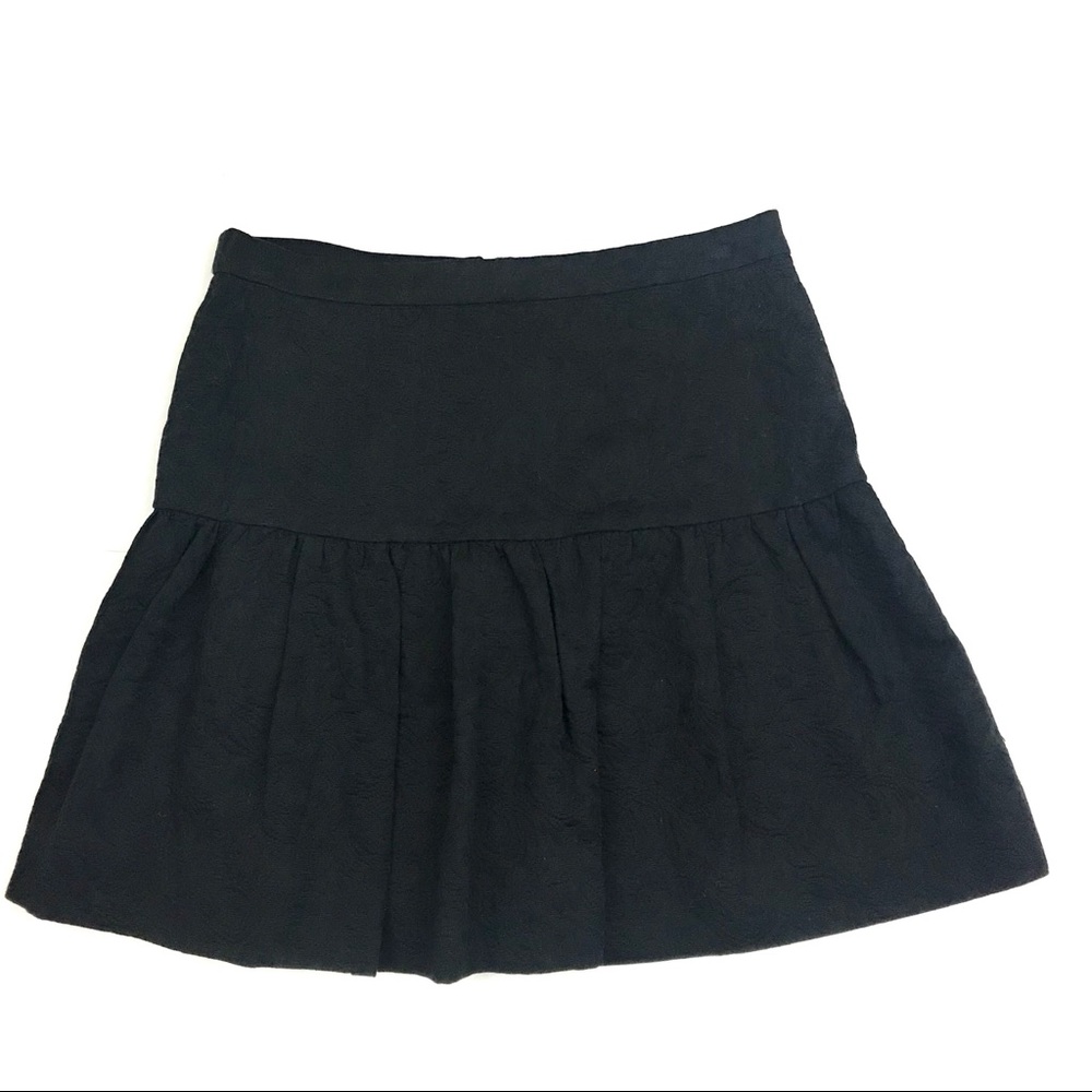 J. Crew Drop Waist Black Skirt Size 4